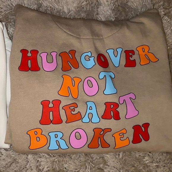 2 Pullovers: 1 Etsy Christmas & 1 Hangover Hoodie - Picture 3 of 3